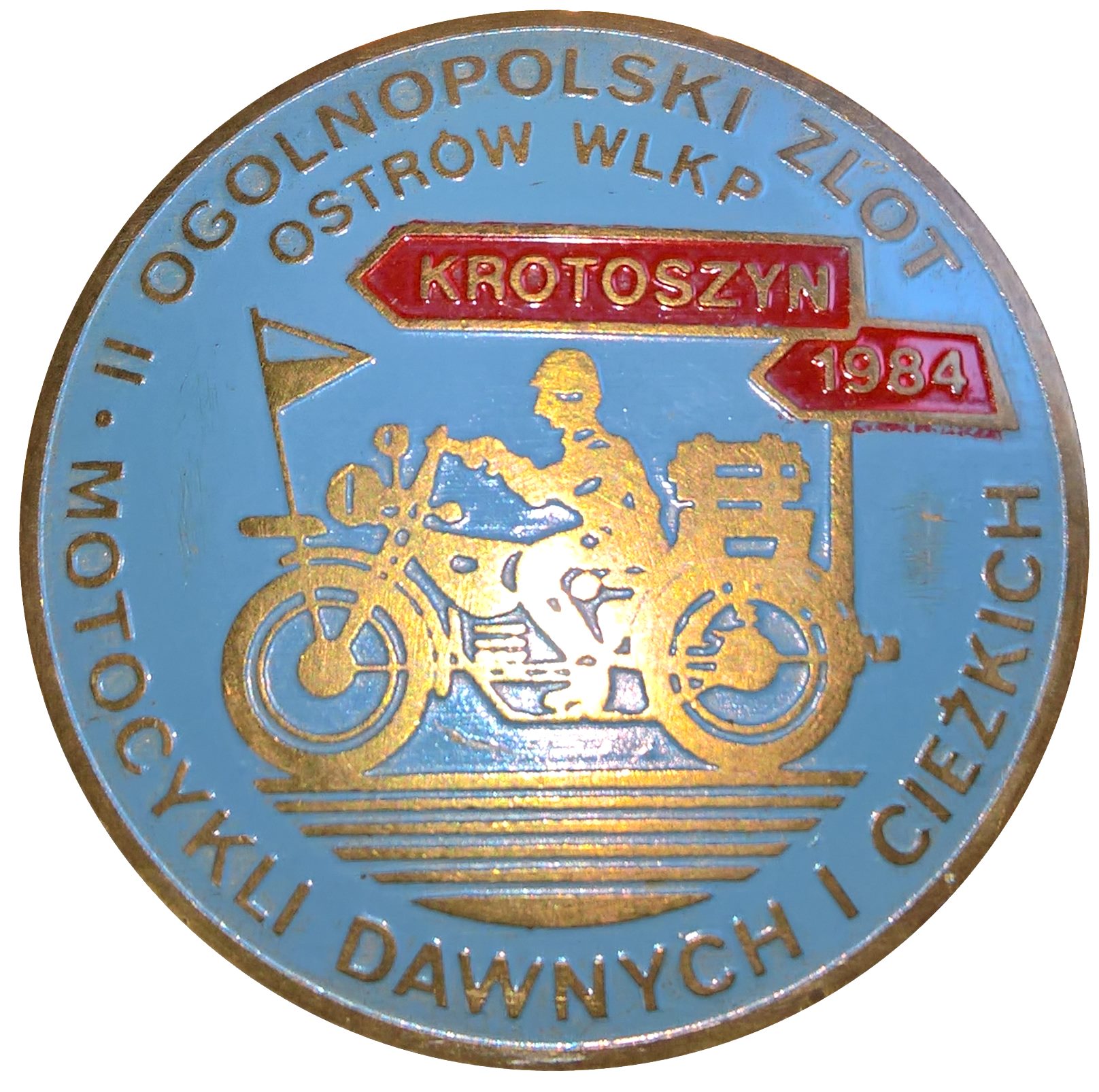 Znaczek zlotowy 1984